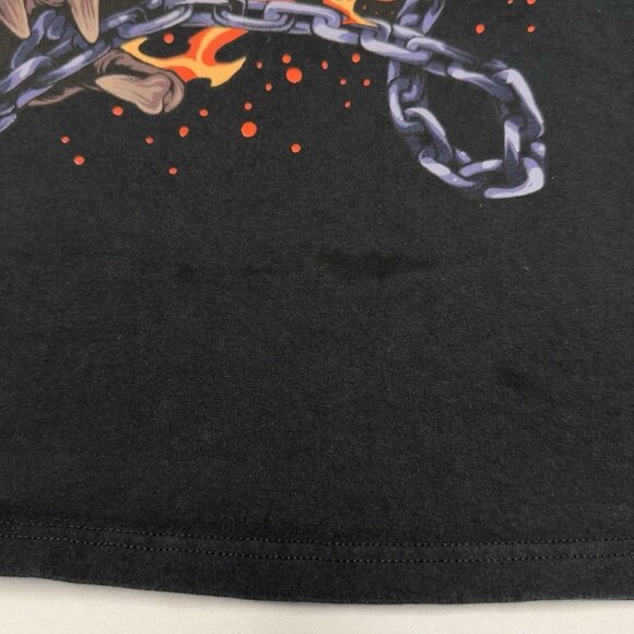 Broken Promises T Shirt Mens 2XL Black Moshpit Black Short Sleeve - Picture 6 of 15